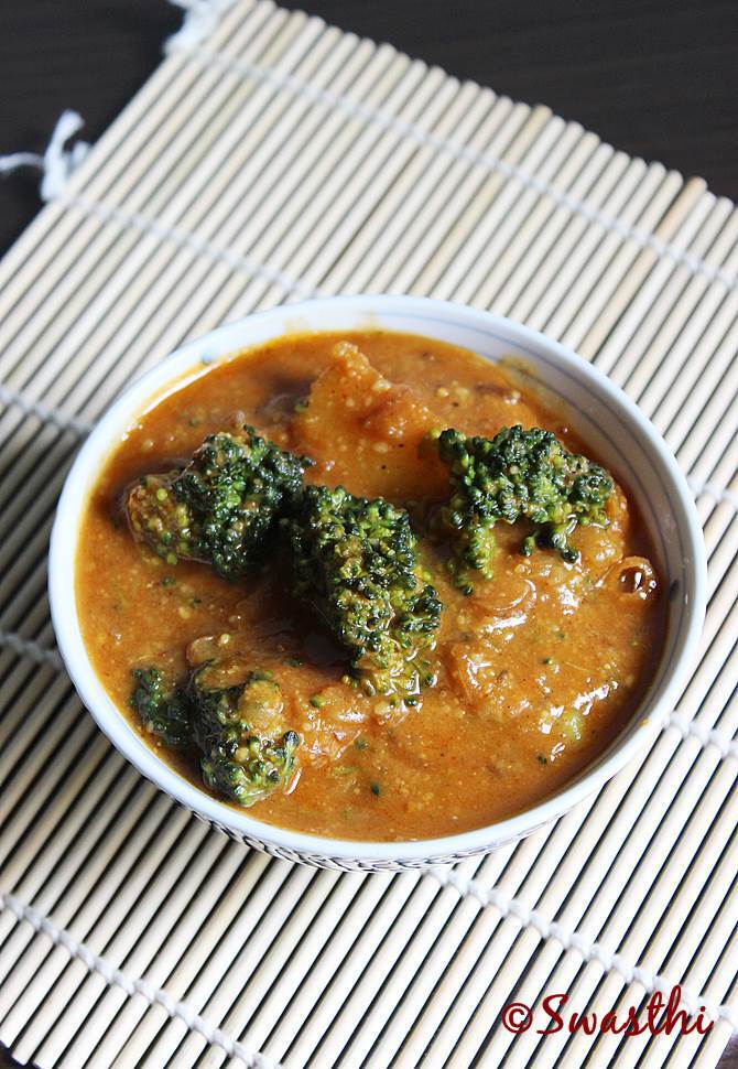 broccoli gravy indian recipe