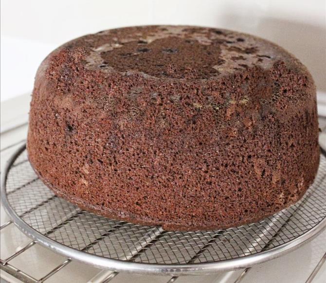 cool and then frost or sprinkle powdered sugar for chocolate coconut cake recipe
