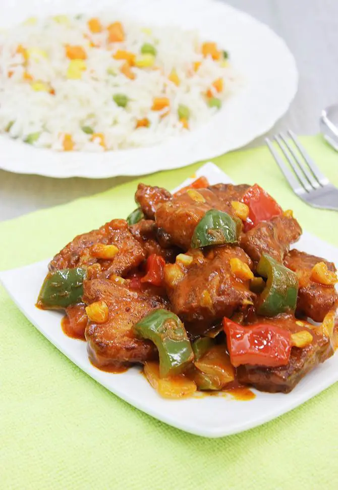 fish manchurian recipe swasthis recipes chili fish