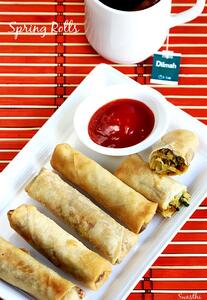 veg spring rolls