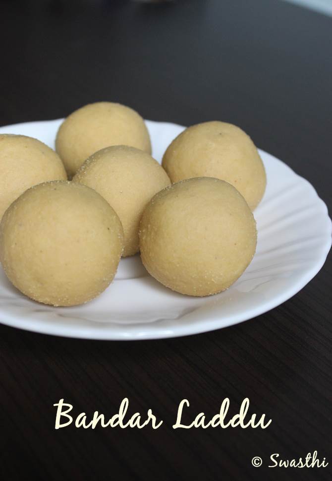 Bandar Laddu (Thokkudu Ladoo)