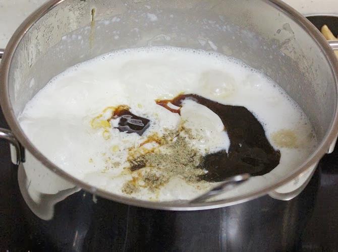 addition of sweetner to make bellam pongali recipe 8