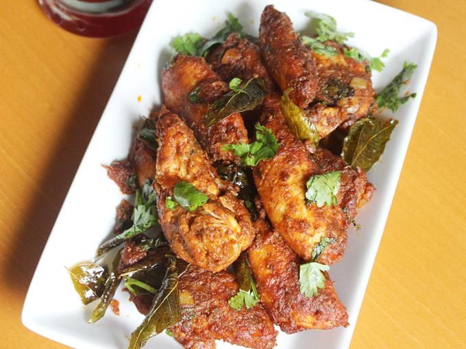 Chicken majestic   Hyderabadi chicken starter recipe   Indian chicken starters - 82