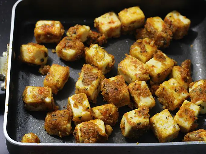 golden roasted paneer amritsari