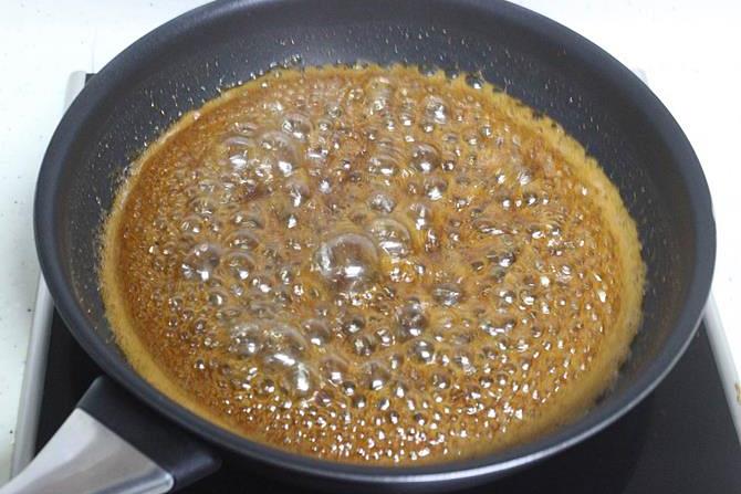 Almond Jaggery Burfi   Swasthi s Recipes - 61
