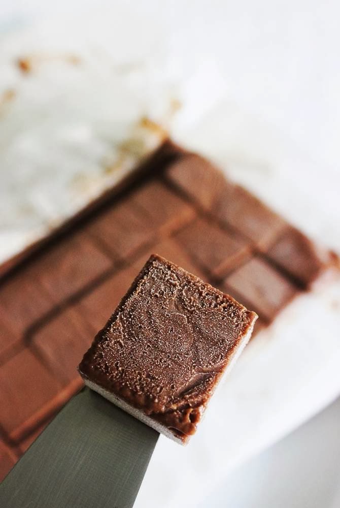 banana chocolate freezer fudge