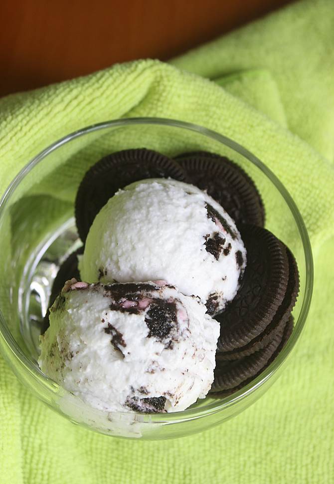 oreo ice cream recipe