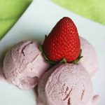 eggless strawberry ice cream recipe