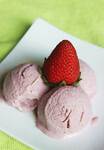 eggless strawberry ice cream recipe
