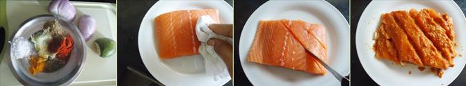 Baked fish recipe Indian style   Indian grilled fish recipes - 77