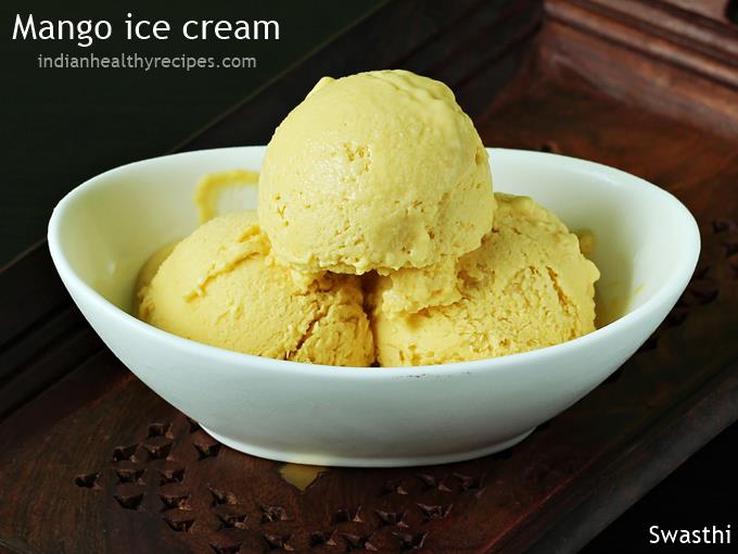 Mango Ice Cream Recipe Without Ice Cream Maker Mango Dessert Recipes