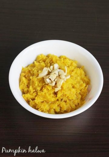 pumpkin halwa recipe