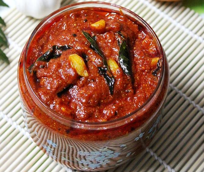 tomato pickle recipe how to make tomato pickle recipe tomato pachadi