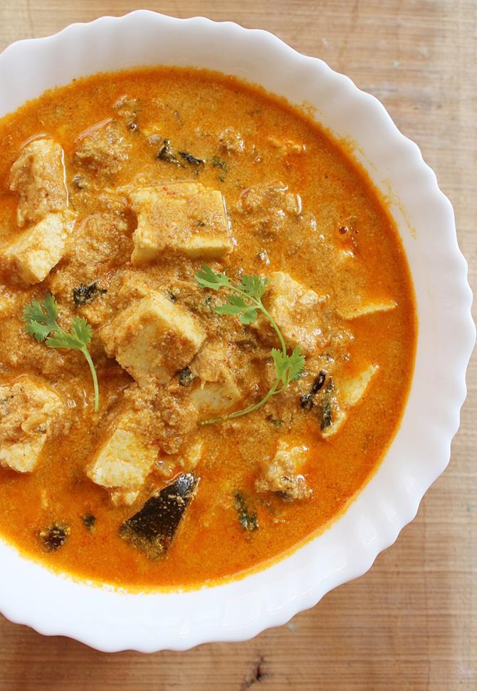 Paneer korma recipe How to make paneer korma Paneer