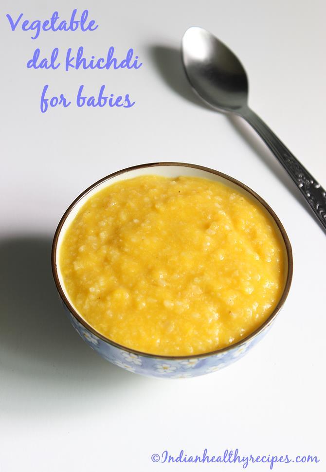 khichdi recipe for babies toddlers vegetable moong dal