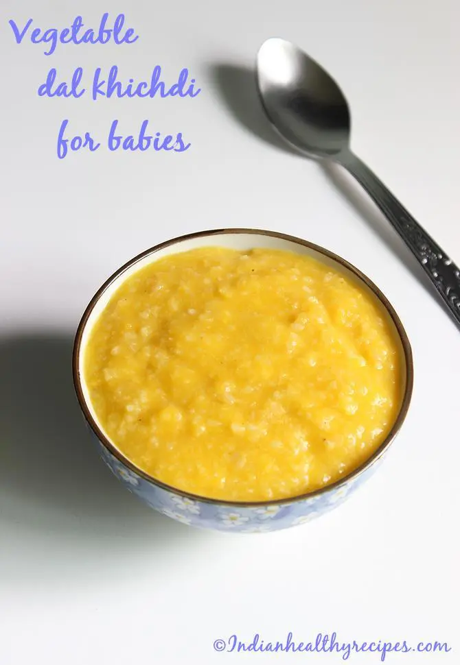 Baby food chart with recipes for 7 months to 1 year Indian baby & toddlers