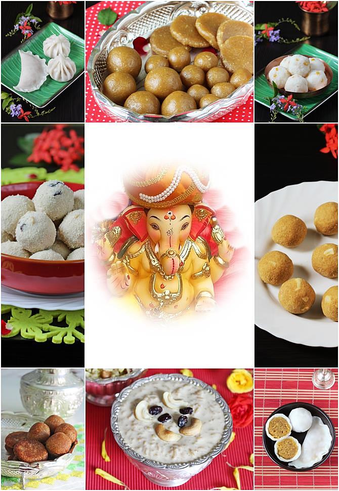 Image result for ganesh chaturthi dishes with ganesha