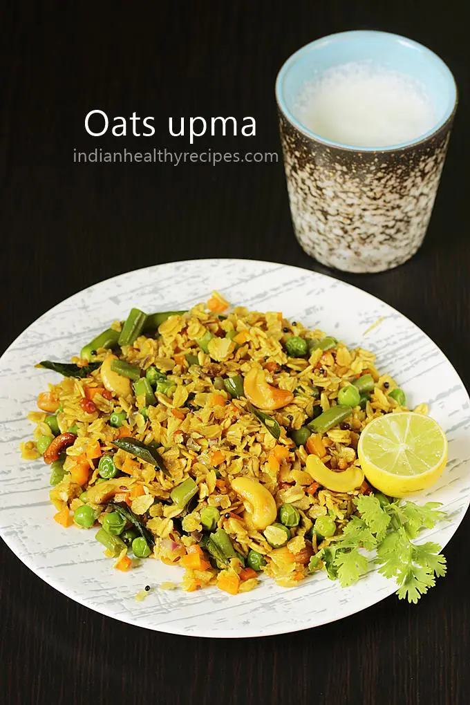 vegetable oats upma