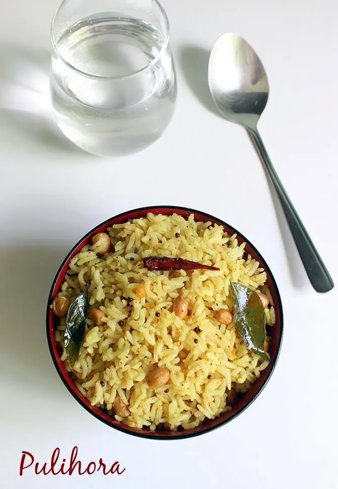 making chintapandu pulihora recipe, tamarind rice