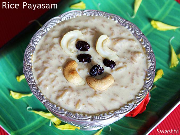 Rice Payasam Recipe  Paramannam    Swasthi s Recipes - 41