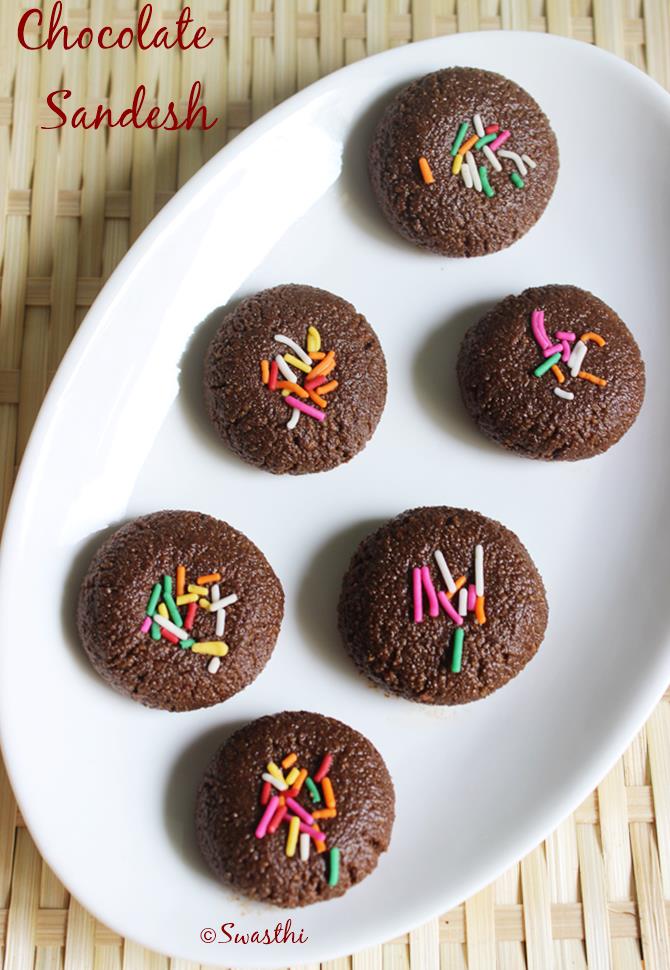 chocolate sandesh swasthis recipes