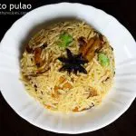 potato pulao