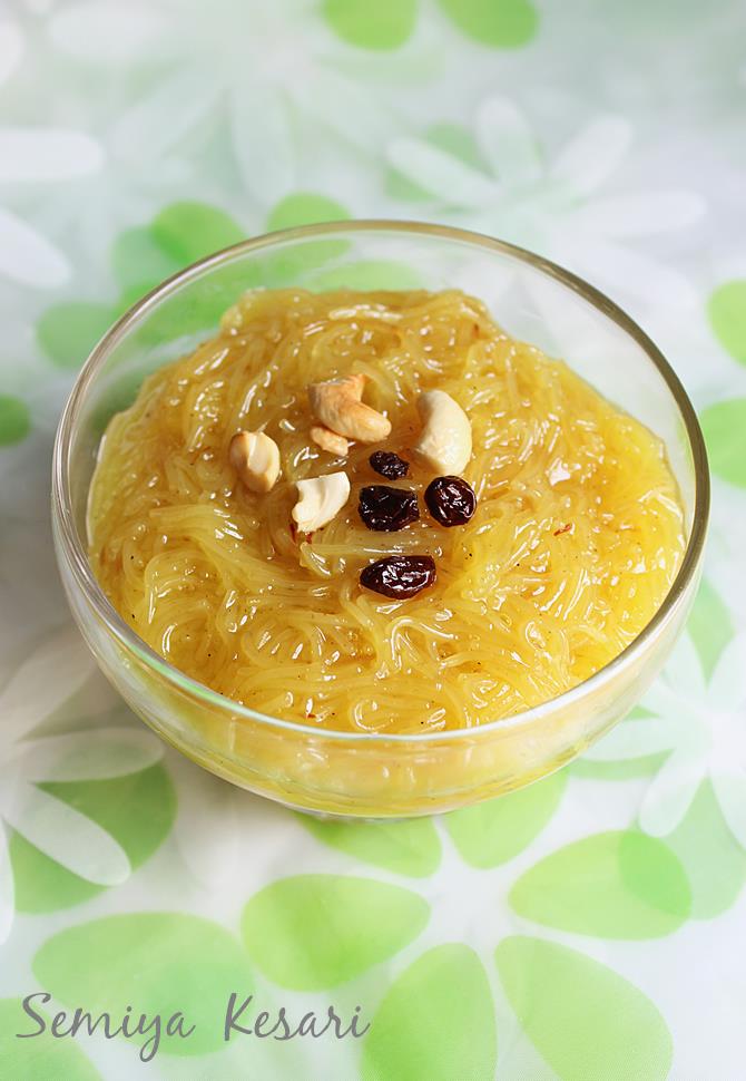 Semiya Kesari Recipe   Swasthi s Recipes - 77