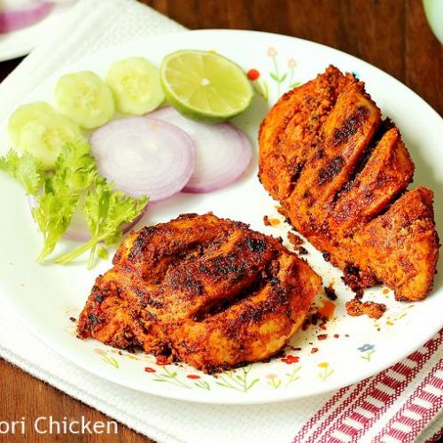 Tandoori Chicken | Tandoori Murgh - Swasthi's Recipes