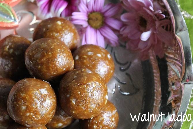 walnut laddu recipes