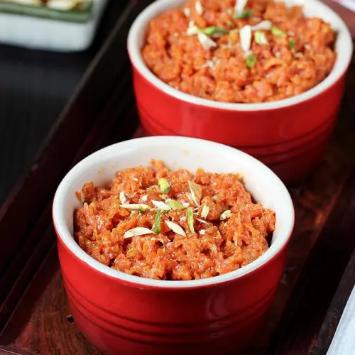 Carrot halwa or gajar ka halwa