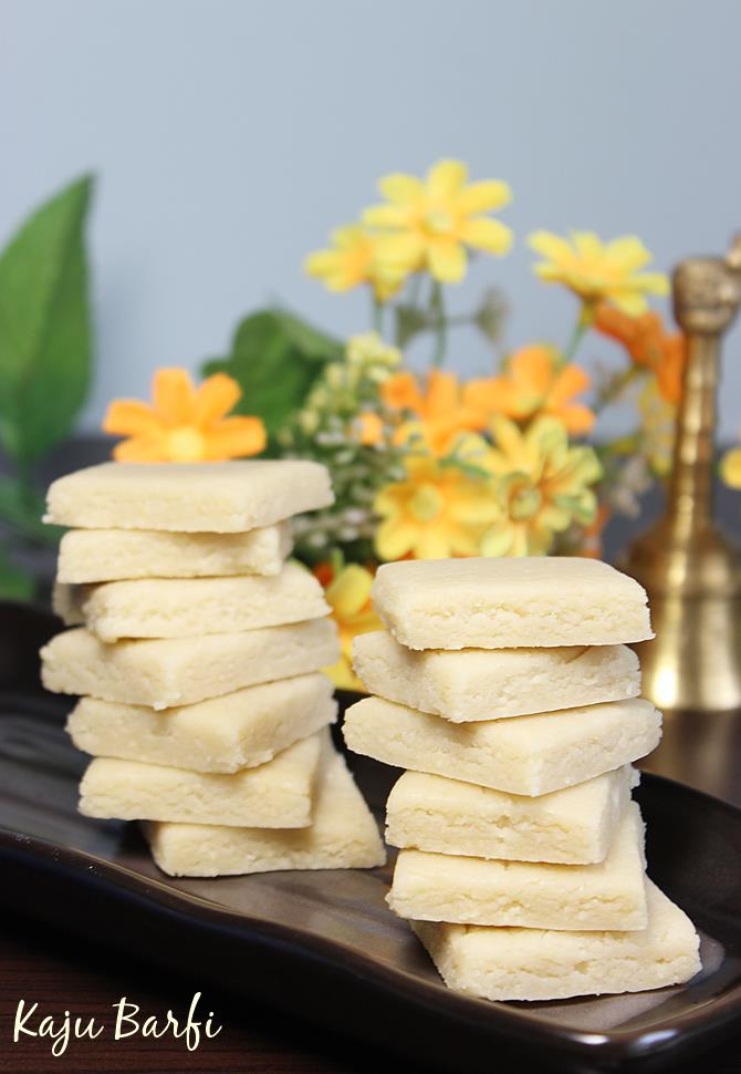 Kaju katli recipe | How to make kaju katli (kaju barfi ...