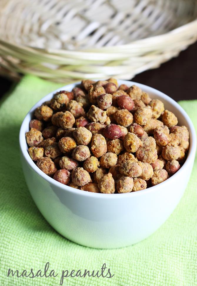 spicy peanuts recipe indian