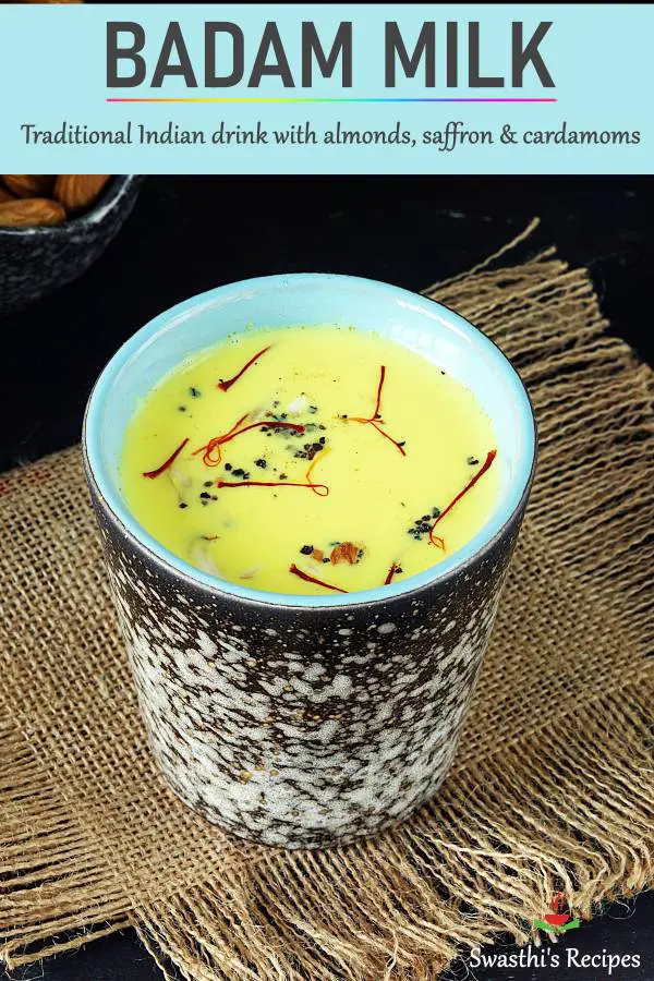 Badam Milk | Badam Doodh
