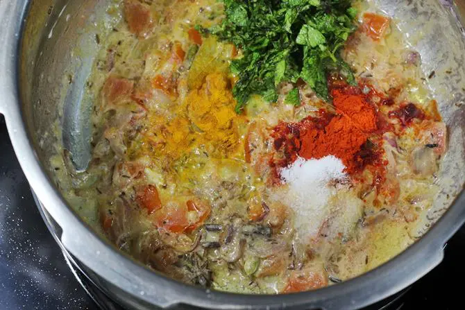 spices to make biryani rice recipe