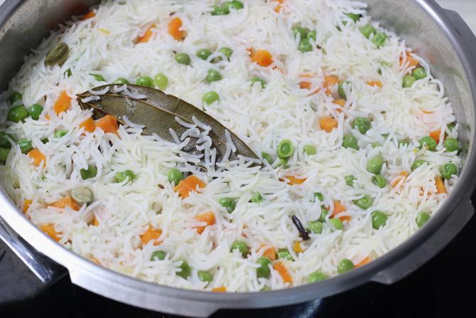 fluffing up andhra style coconut milk rice