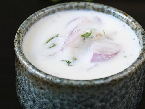 Onion raita for biryani | How to make onion raita for biryani & pulao
