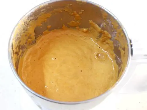 blended spicy onion tomato puree for paneer butter masala