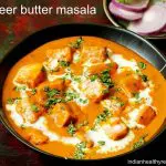 paneer butter masala recipe