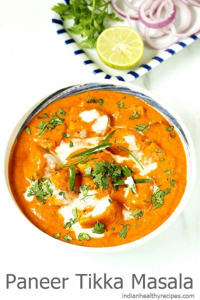 Paneer tikka masala recipe - Swasthi's Recipes