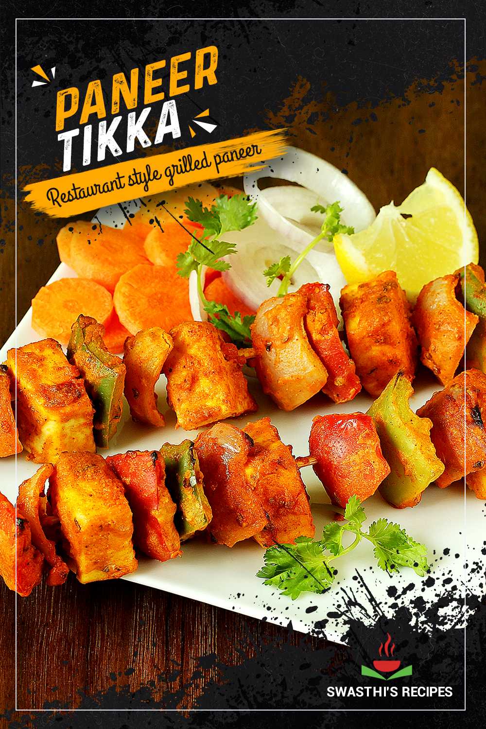 Paneer tikka recipe (restaurant style)