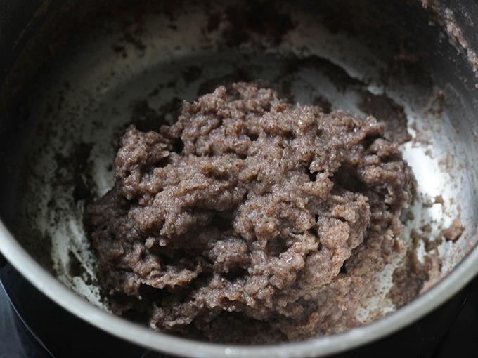 let the dough rest for few minutes