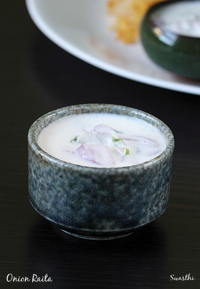 raita recipe onion raita