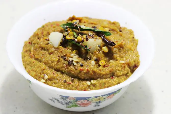 ridge gourd chutney recipe swasthis recipes