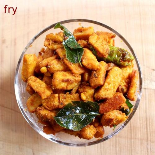 Yam fry recipe Suran fry recipe (kandagadda vepudu recipe)