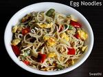 Egg Fried Noodles  Egg Hakka Noodles    Swasthi s Recipes - 54