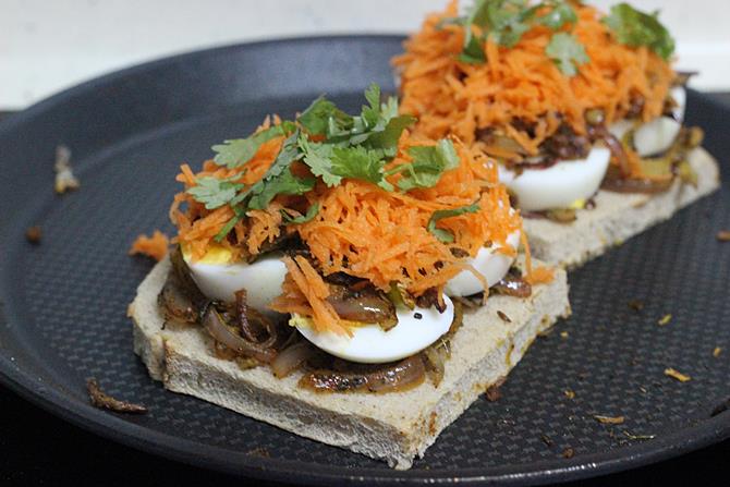 Egg Sandwich Recipe   Swasthi s Recipes - 33