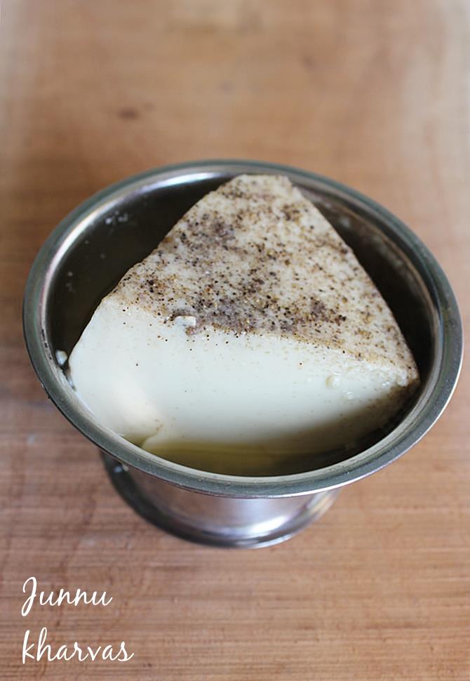 kharvas pudding made from milk