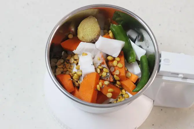 how to make carrot chutney