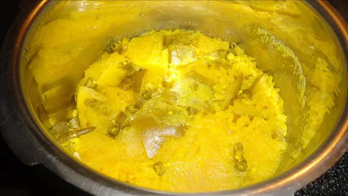 mash the dal
