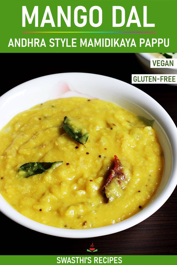 Mamidikaya pappu recipe | Mango dal | Andhra pappu